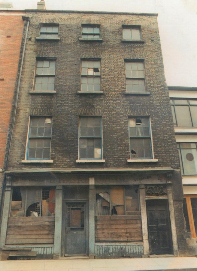 Exterior before refurbishment 