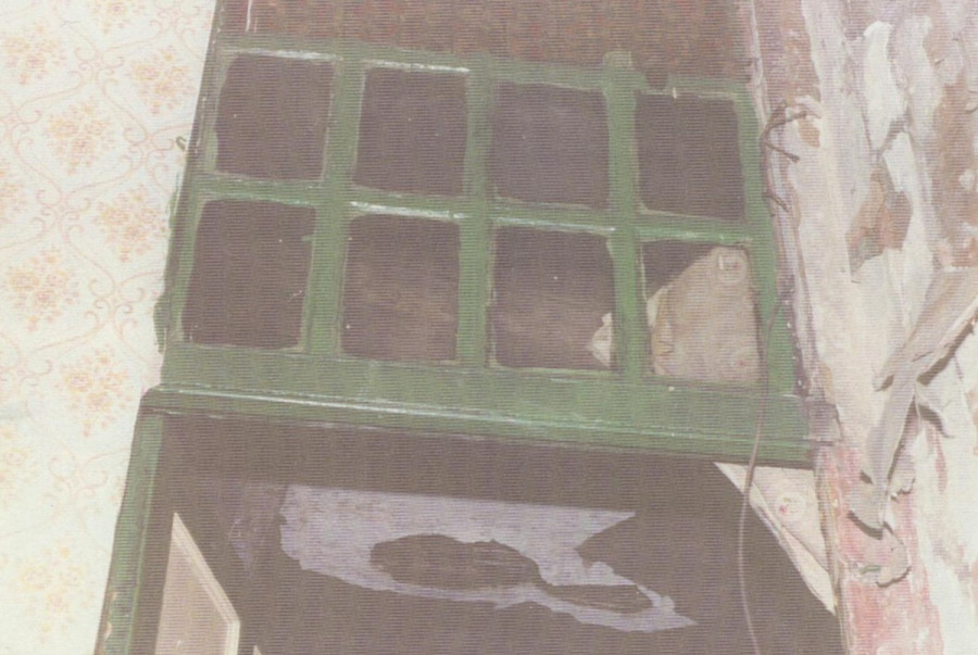 Original early 18th-century window used as a template for reproduction