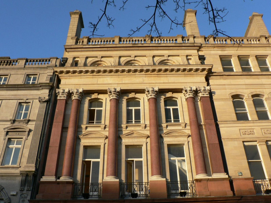 Late Victorian commercial premises in the classical revival style on lower Grafton Street