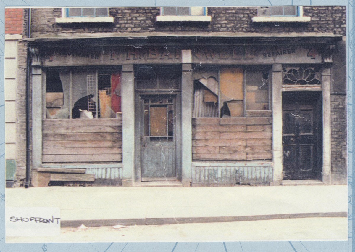 Shopfront in the 1990s