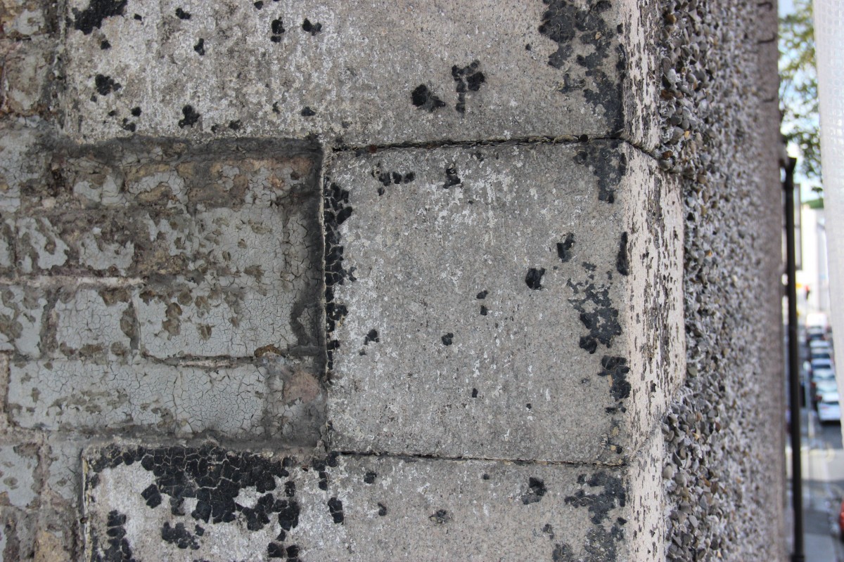 Detail of reinstated shopfront 