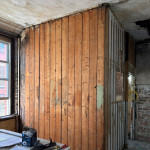 Stair compartment on first floor