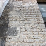 Tuck pointed brickwork 