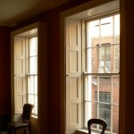 First floor windows and shutter boxes 
